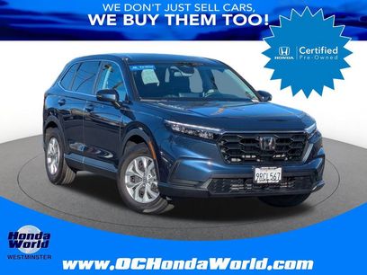 Certified 2025 Honda CR-V LX