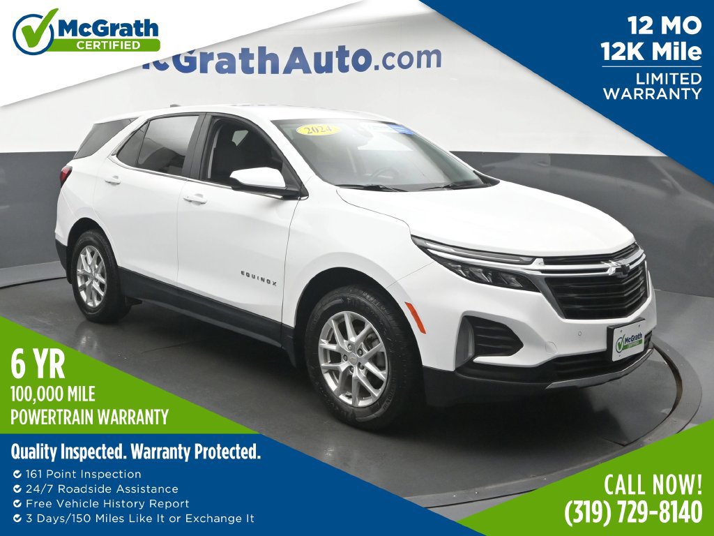 Used 2024 Chevrolet Equinox LT w/ LPO, Floor Liner Package AWD/4WD image 1