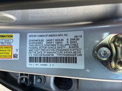 Used 2018 Honda Accord Sport image 13