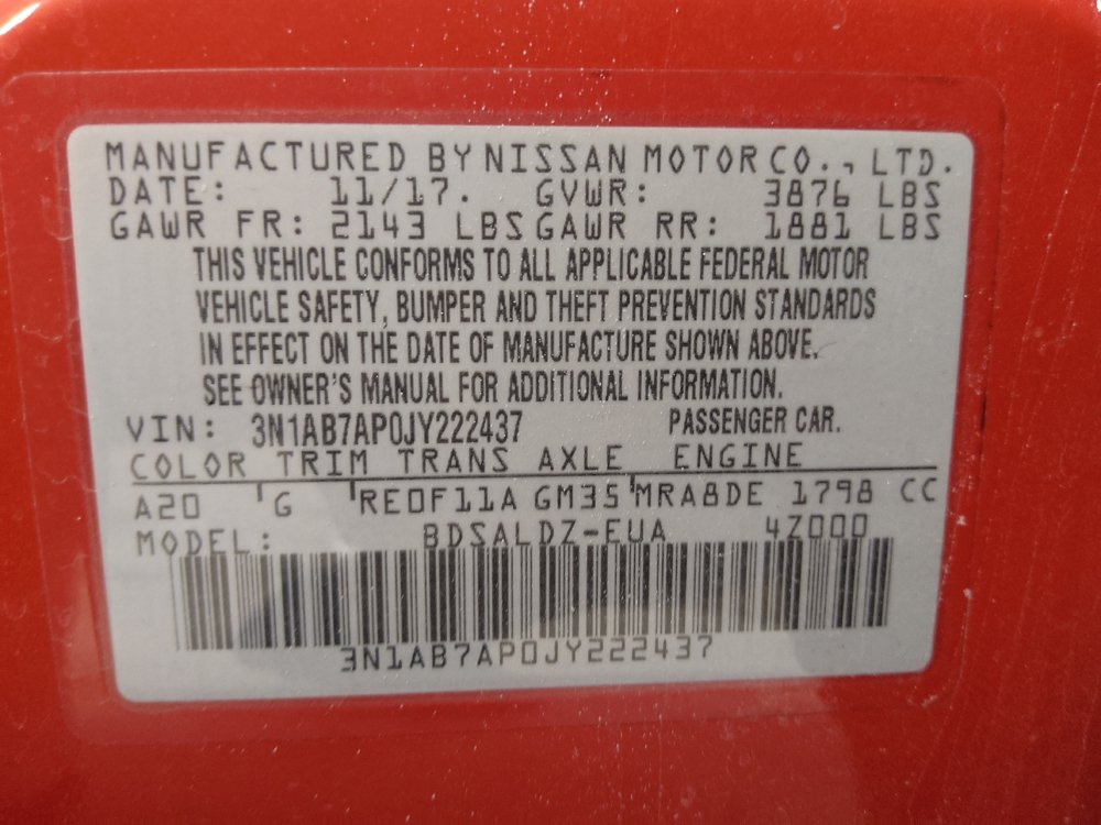 Used 2018 Nissan Sentra SV FWD image 33