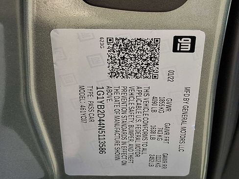 Used 2022 Chevrolet Corvette Stingray Preferred Cpe w/ Z51 Performance Package image 27