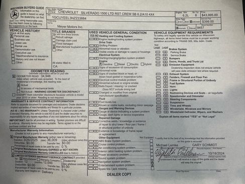 Used 2022 Chevrolet Silverado 1500 RST image 33