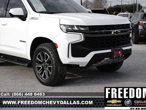 Used 2021 Chevrolet Tahoe Z71 w/ Rear Media and Nav Package image 48