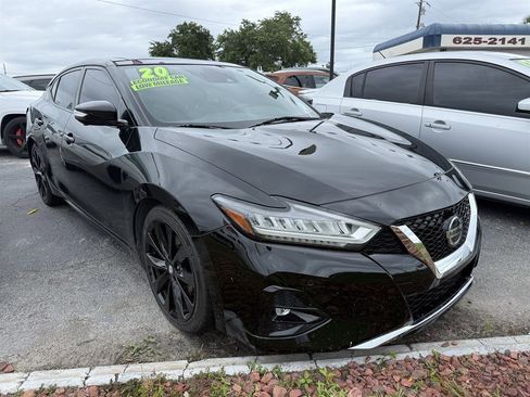 Used 2020 Nissan Maxima SR w/ Sport Mat Group FWD image 1