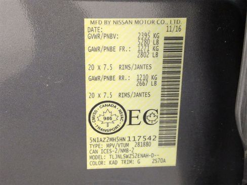 Used 2017 Nissan Murano Platinum image 39