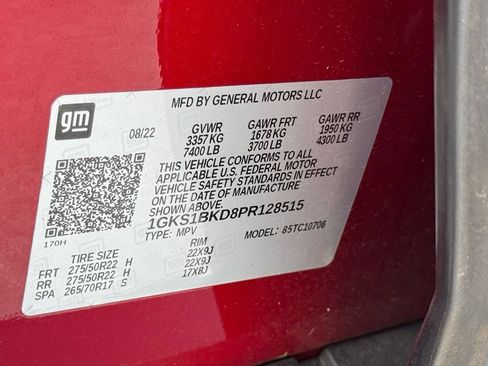 Used 2023 GMC Yukon SLT RWD image 24