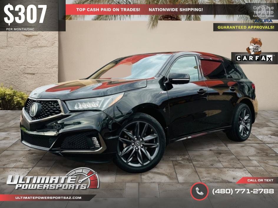 Used 2019 Acura MDX A-Spec AWD/4WD image 61