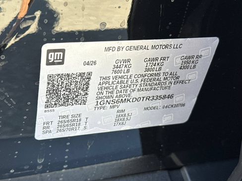 New 2026 Chevrolet Tahoe LS AWD/4WD image 36