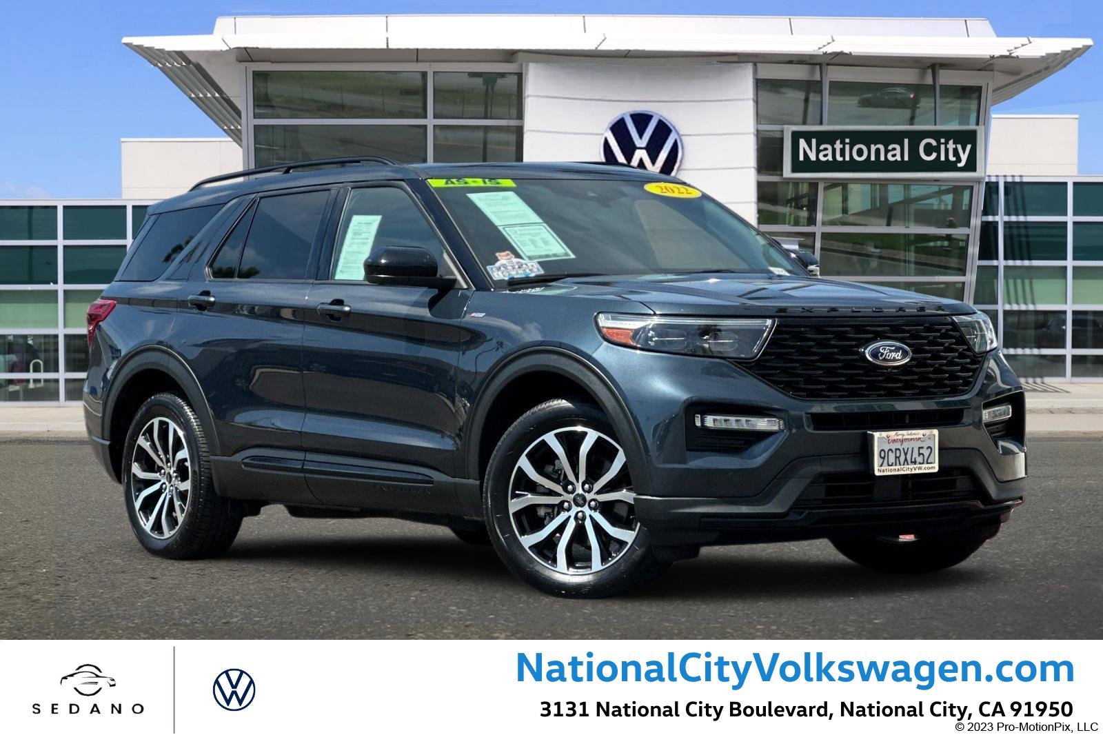 Used 2022 Ford Explorer ST-Line w/ Class IV Trailer Tow Package AWD/4WD image 1