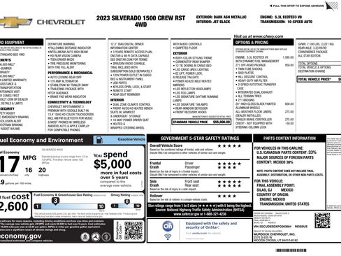 Used 2023 Chevrolet Silverado 1500 RST w/ Z71 Off-Road Package image 15