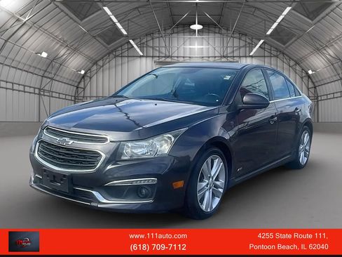 Used 2015 Chevrolet Cruze LTZ w/ Sun, Sound and Sport Package FWD image 1