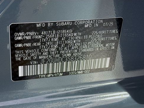 Used 2025 Subaru Crosstrek 2.0i Premium image 42