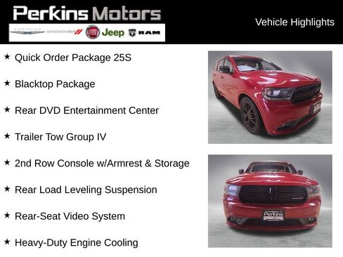 Used 2015 Dodge Durango R/T w/ Trailer Tow Group IV image 2