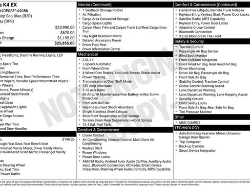 Used 2025 Kia K4 EX image 11