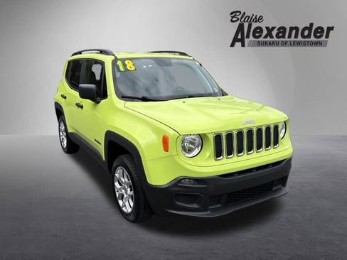 Used 2018 Jeep Renegade Sport w/ Power & Air Group AWD/4WD image 1