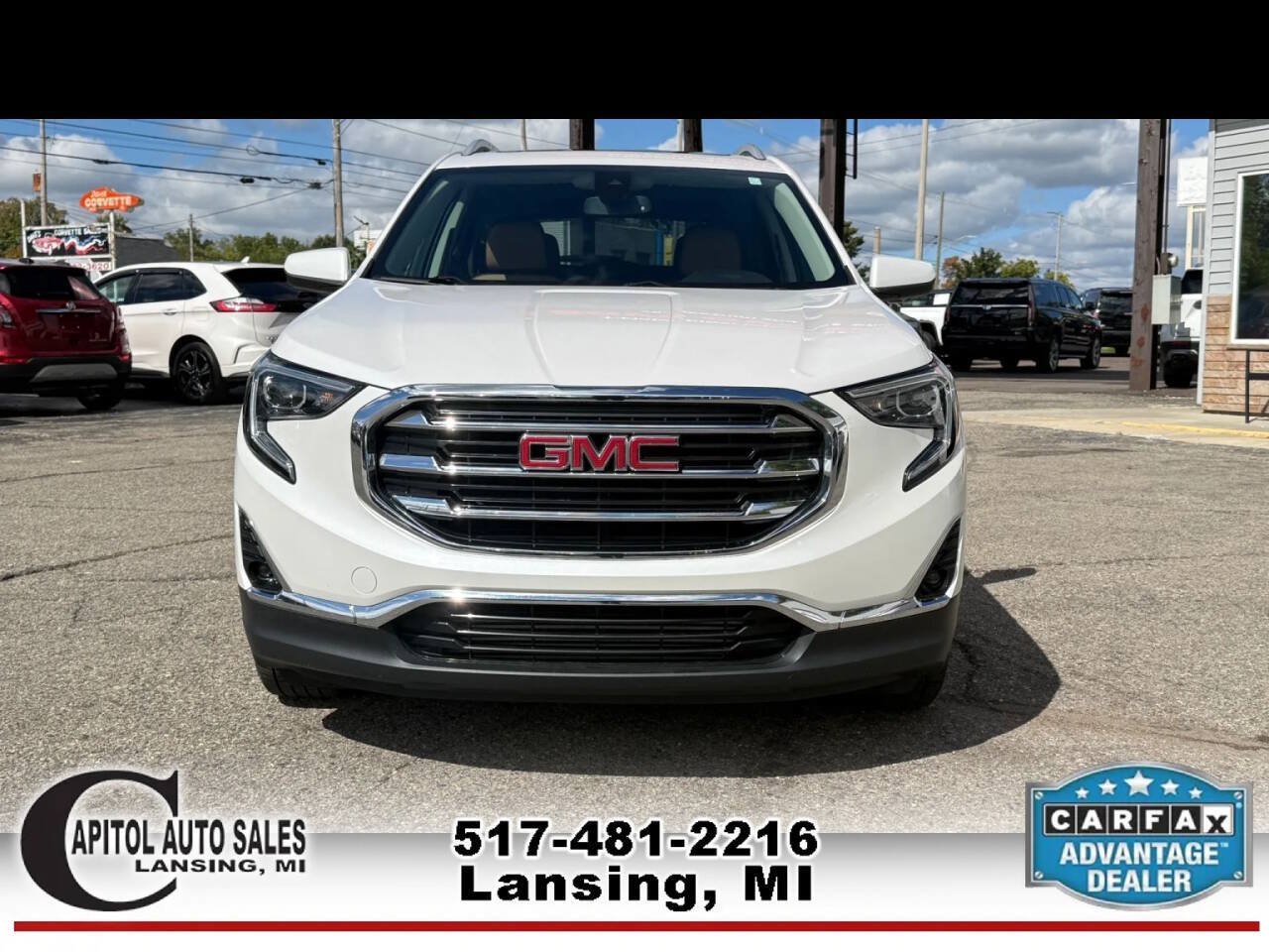 Used 2021 GMC Terrain SLT w/ Infotainment Package II AWD/4WD image 3