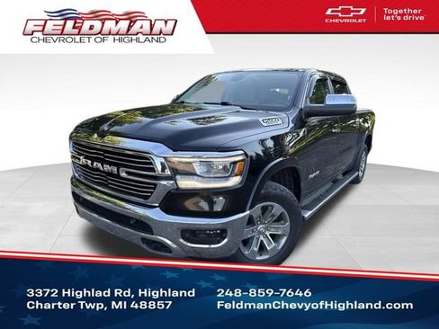 Used 2019 RAM 1500 Laramie AWD/4WD image 1