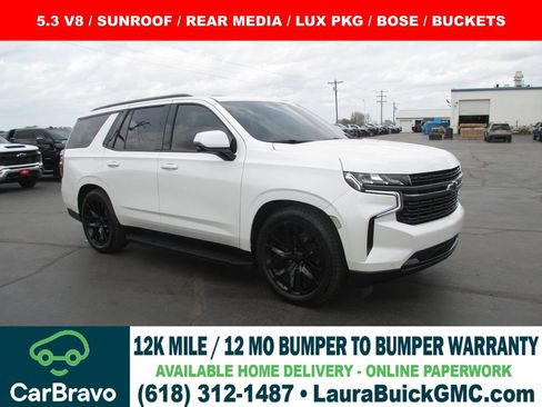 Used 2021 Chevrolet Tahoe RST w/ Luxury Package image 1