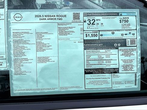 New 2026 Nissan Rogue SV image 14