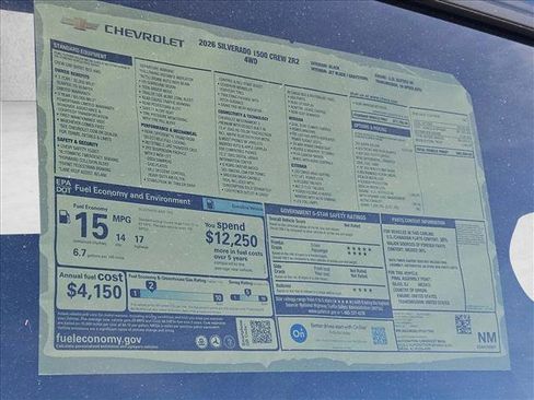 New 2026 Chevrolet Silverado 1500 ZR2 w/ ZR2 Bison Edition image 18