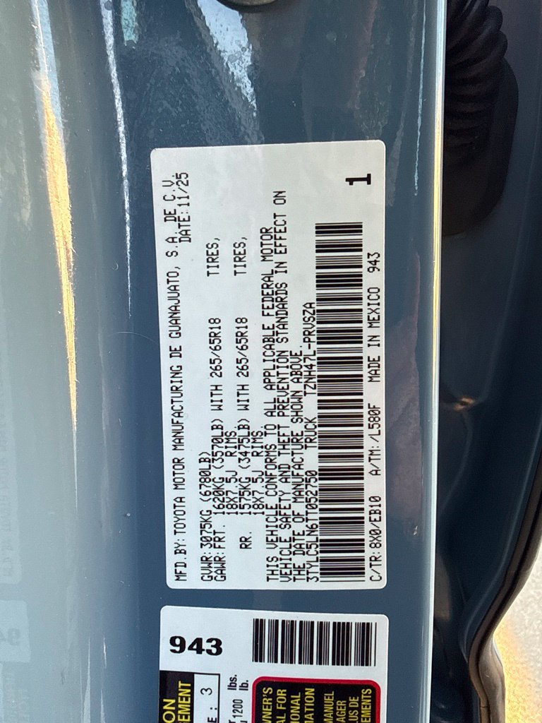 Used 2026 Toyota Tacoma Limited w/ Tow Tech Package AWD/4WD image 26