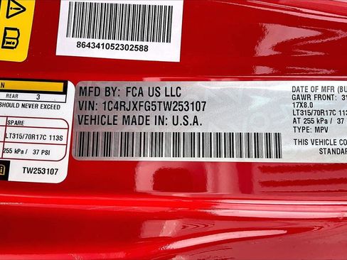 New 2026 Jeep Wrangler Unlimited Rubicon AWD/4WD image 36
