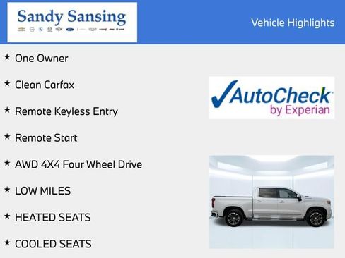 Used 2023 Chevrolet Silverado 1500 High Country w/ Technology Package AWD/4WD image 7