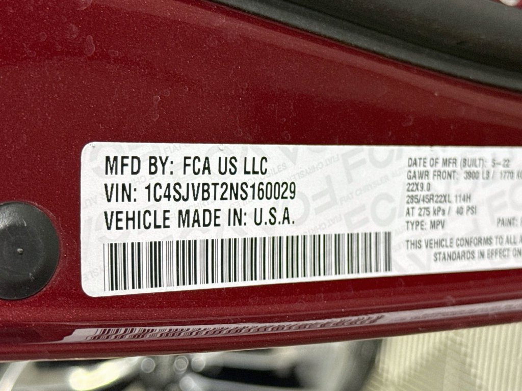 Used 2022 Jeep Wagoneer Series II w/ Premium Group I AWD/4WD image 37