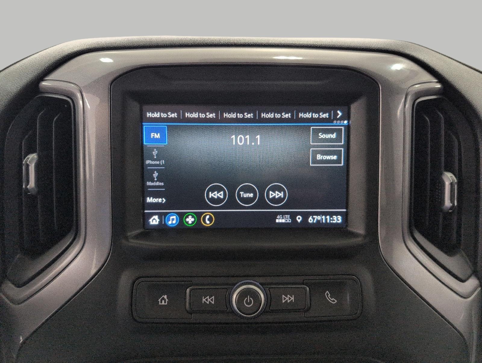 Used 2021 Chevrolet Silverado 1500 Custom w/ LPO, Dark Essentials Package AWD/4WD image 7