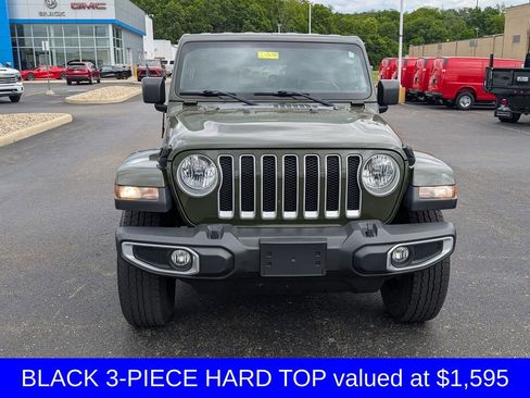 Used 2021 Jeep Wrangler Unlimited Sahara AWD/4WD image 2
