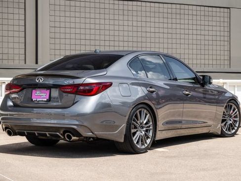 Used 2021 INFINITI Q50 Red Sport 400 w/ Proactive Package RWD image 49