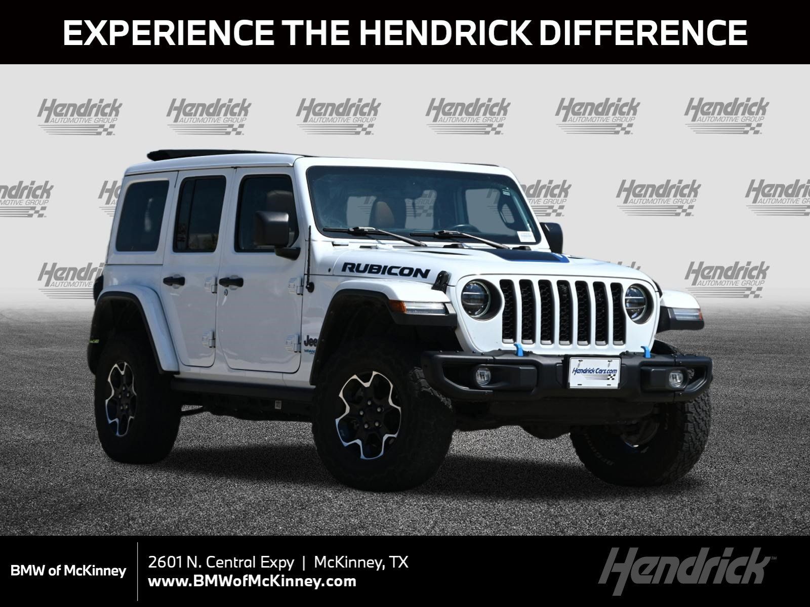 Used 2021 Jeep Wrangler Unlimited Rubicon 4xe w/ Steel Bumper Group AWD/4WD image 1