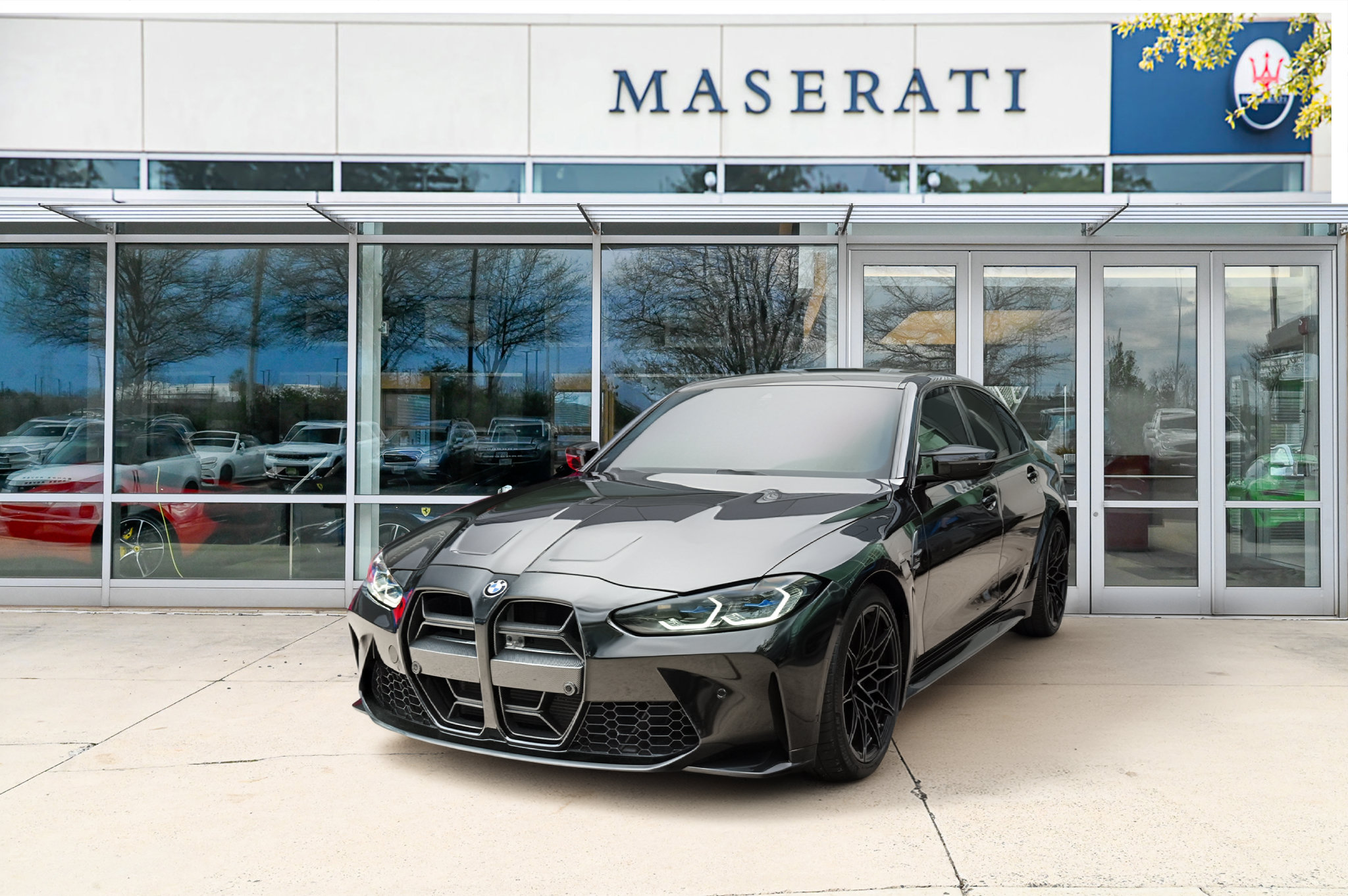 Used 2022 BMW M3 Competition AWD/4WD image 1