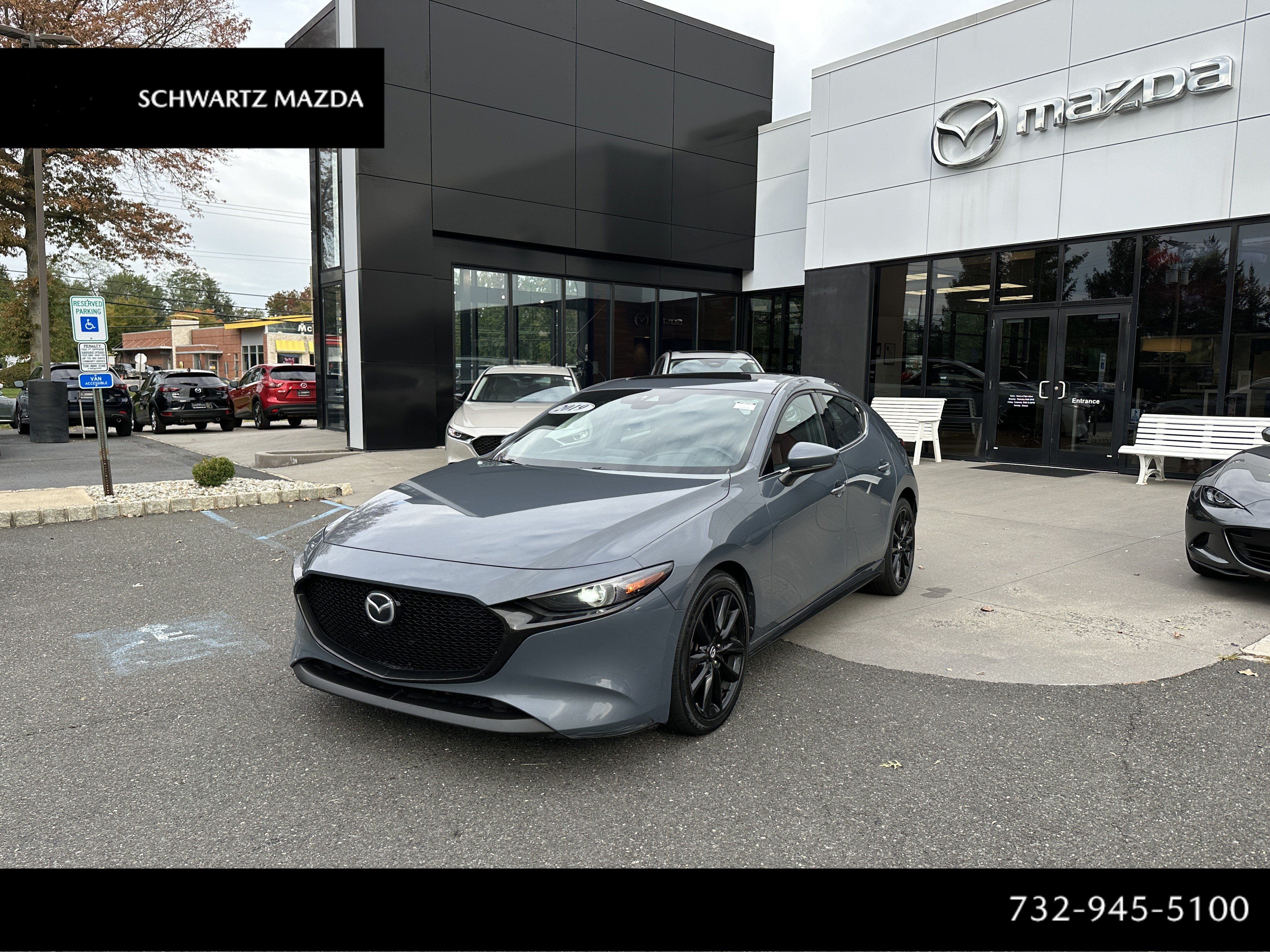 Used 2019 MAZDA MAZDA3 AWD Hatchback w/ Premium Pkg image 1