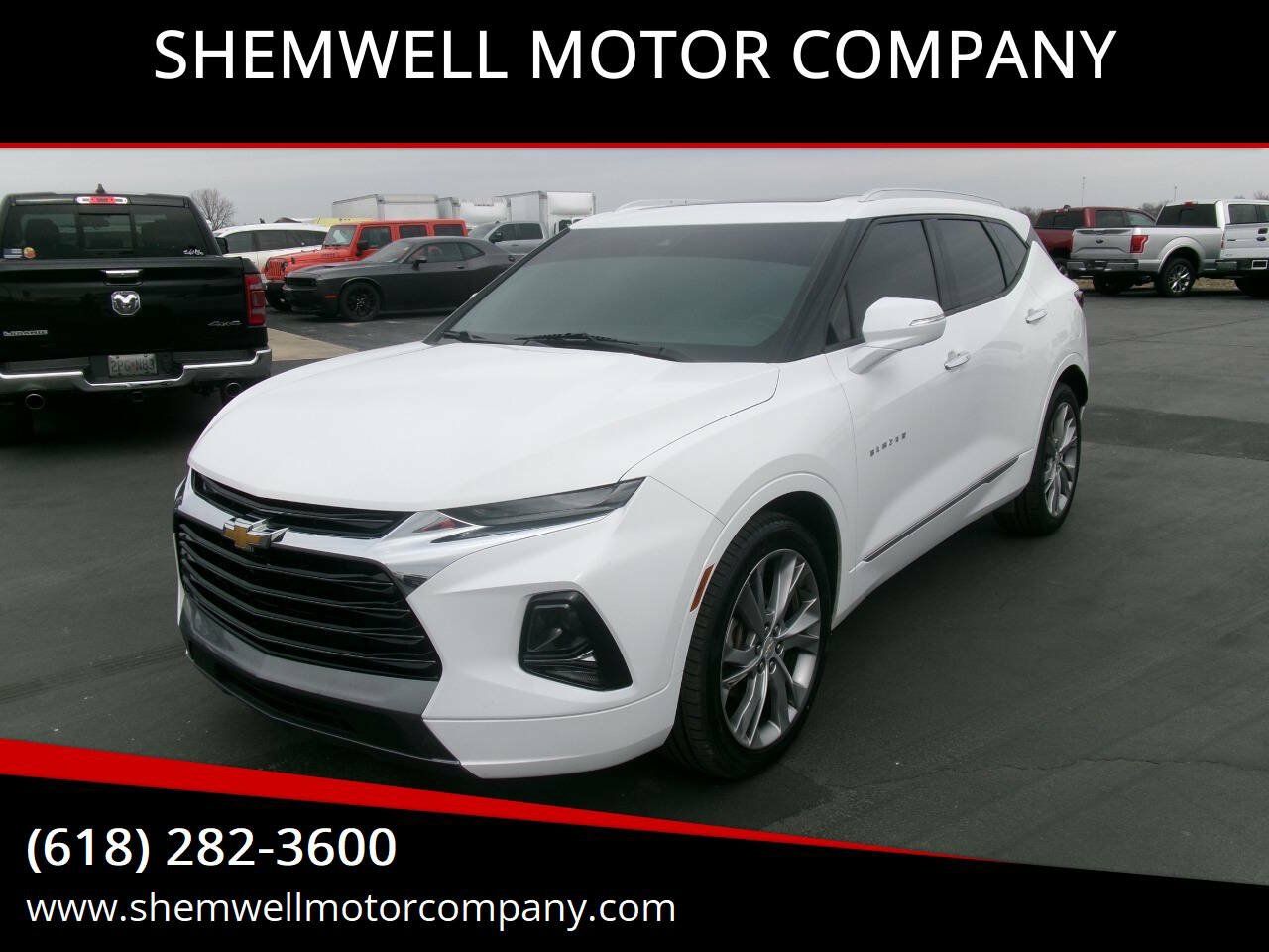 Used 2019 Chevrolet Blazer Premier w/ Sun and Wheels Package AWD/4WD image 1
