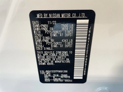 Used 2023 Nissan Armada Platinum w/ Cargo Package AWD/4WD image 31