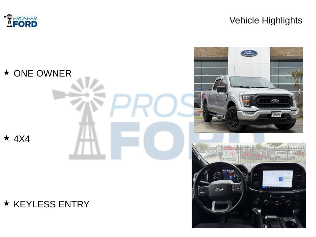 Used 2022 Ford F150 XLT w/ Equipment Group 302A High AWD/4WD image 5