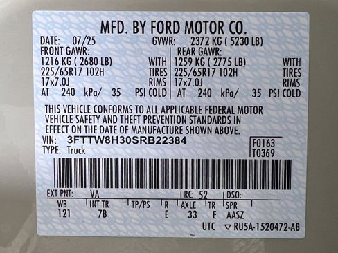 New 2025 Ford Maverick XLT image 13