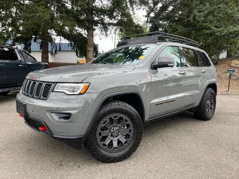 Used 2021 Jeep Grand Cherokee Trailhawk w/ Trailhawk Luxury Group AWD/4WD image 1