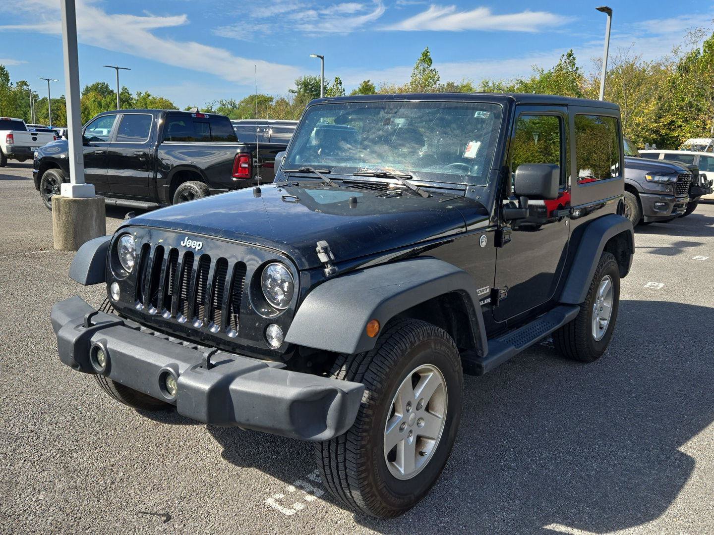 Used 2014 Jeep Wrangler Sport w/ Quick Order Package 24S AWD/4WD image 3