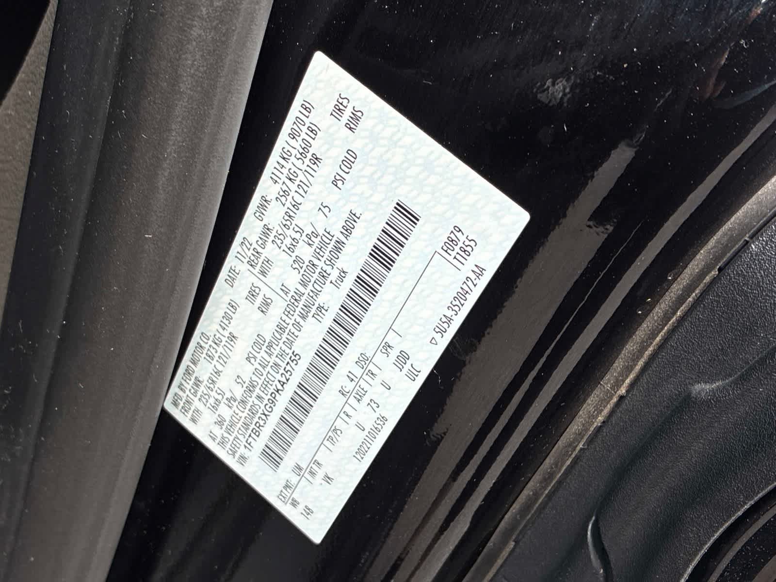 Used 2023 Ford Transit 250 148 High Roof Extended w/ Load Area Protection Package RWD image 19