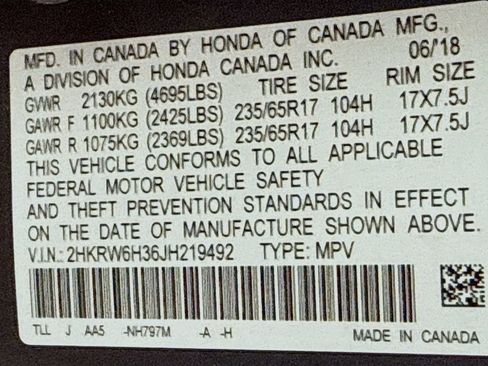Used 2018 Honda CR-V LX image 31