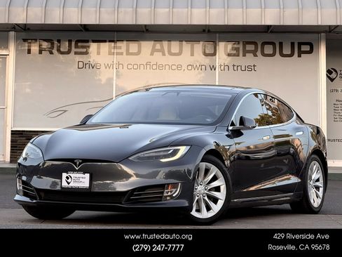 Used 2018 Tesla Model S 75D AWD/4WD image 1