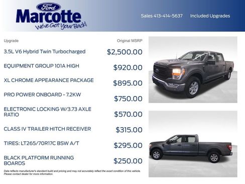 Certified 2022 Ford F150 XL w/ Equipment Group 101A High image 5