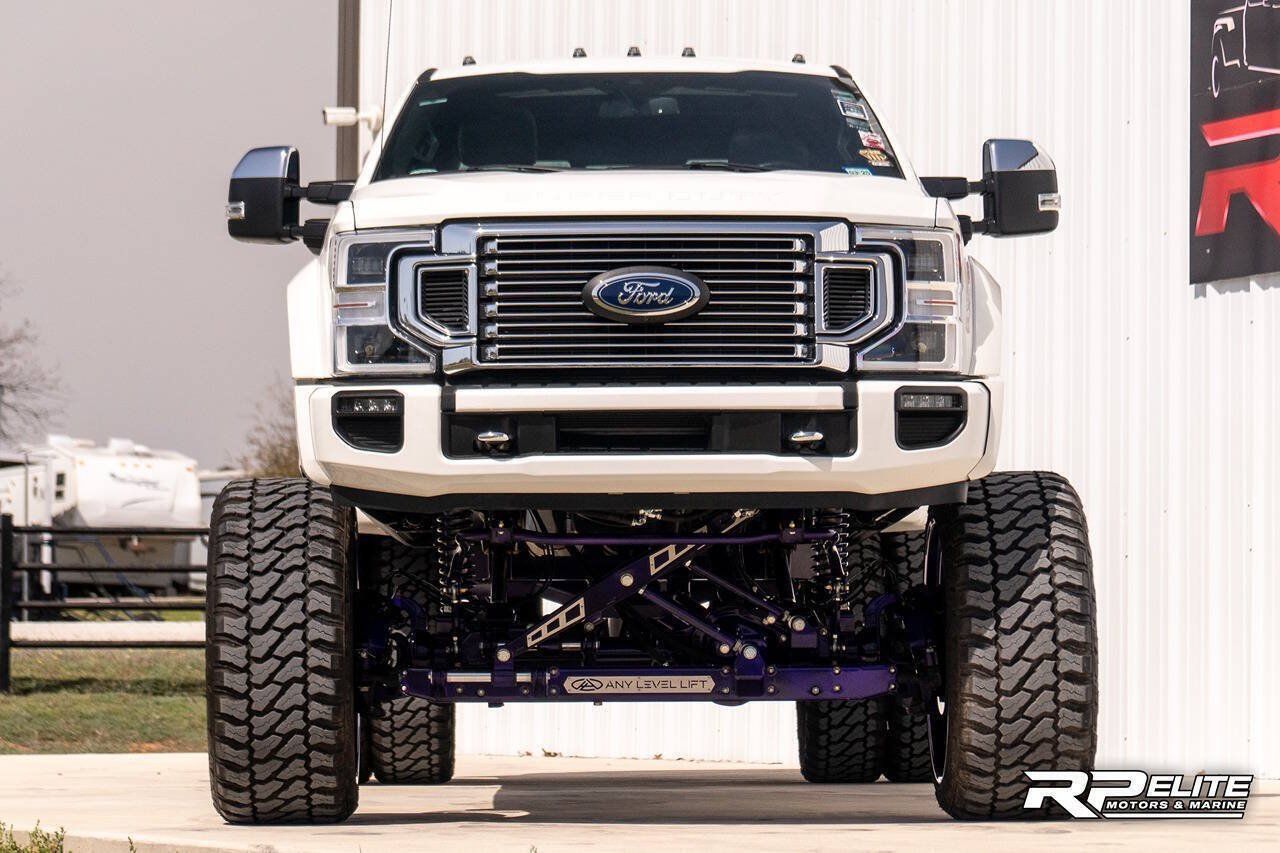 Used 2021 Ford F450 Platinum w/ FX4 Off-Road Package AWD/4WD image 4