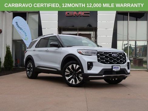 Used 2025 Ford Explorer Platinum w/ LUX Leather Package AWD/4WD image 1