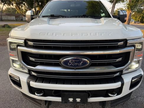 Used 2020 Ford F350 Platinum w/ Snow Plow Prep Package AWD/4WD image 28