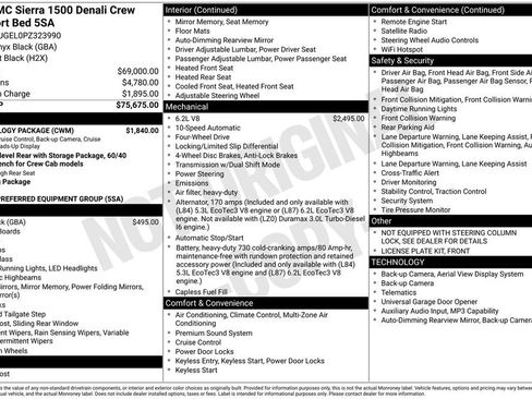Used 2023 GMC Sierra 1500 Denali w/ Technology Package AWD/4WD image 9
