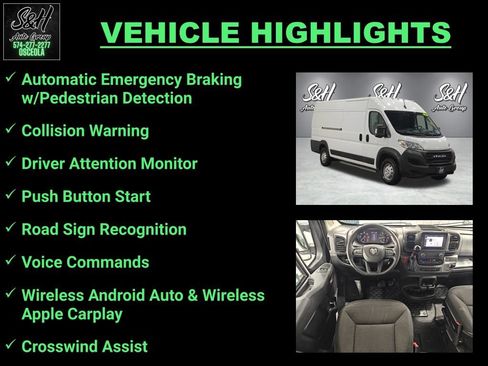 Used 2023 RAM ProMaster 3500 FWD image 3