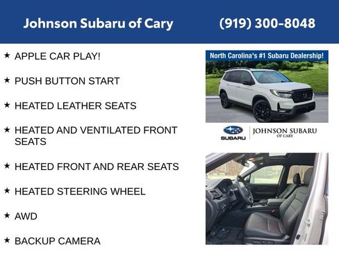 Used 2025 Honda Passport Black Edition image 12